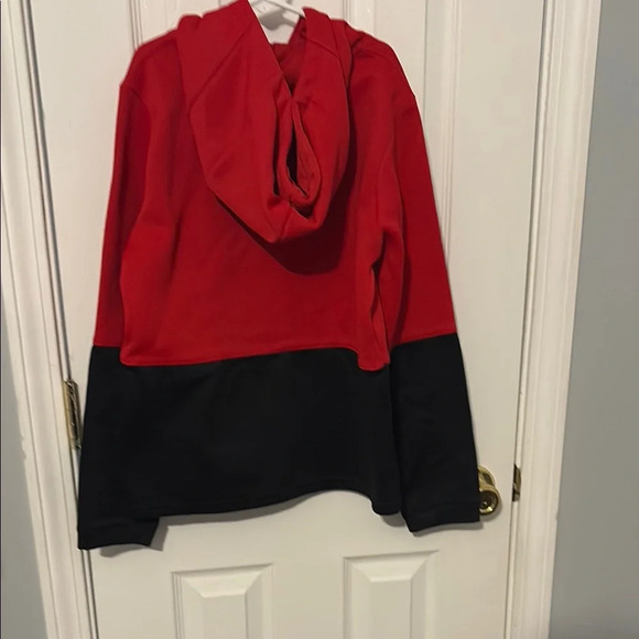 Red and Black Men's Sweater - Picture 3 of 3